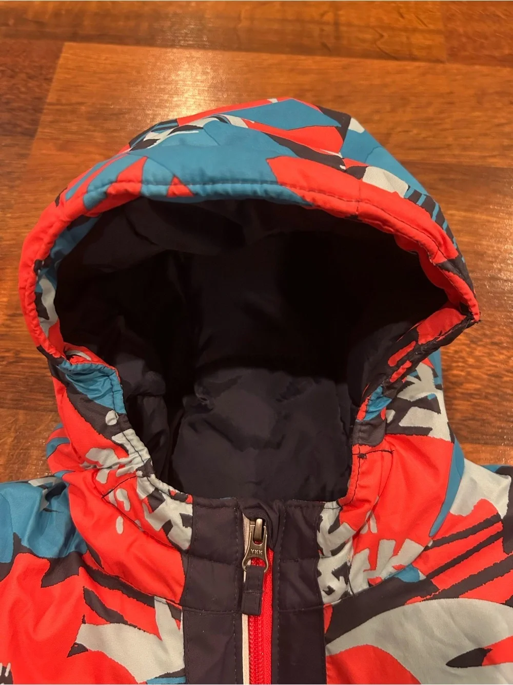 Columbia Horizon Ride II Jacket Kids 3T Blue Coral Winter Coat Hood